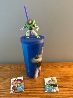 Disney | Toys | Toy Story 5 Buzz Lightyear Cup Topper 2 Promo Pins Set ...